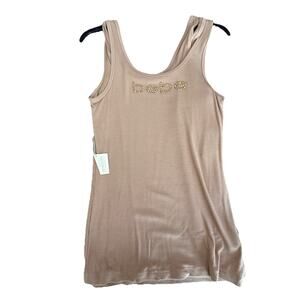 Bebe Basic Ribbed tank top UCU Large